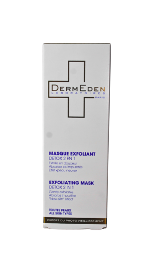 Dermeden Masque Exfoliante Detox 2 en 1